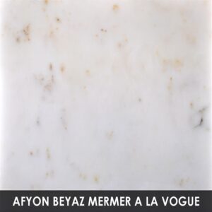 Afyon Beyaz Mermer